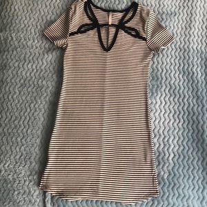 Boutique Black and White Shorty Dress